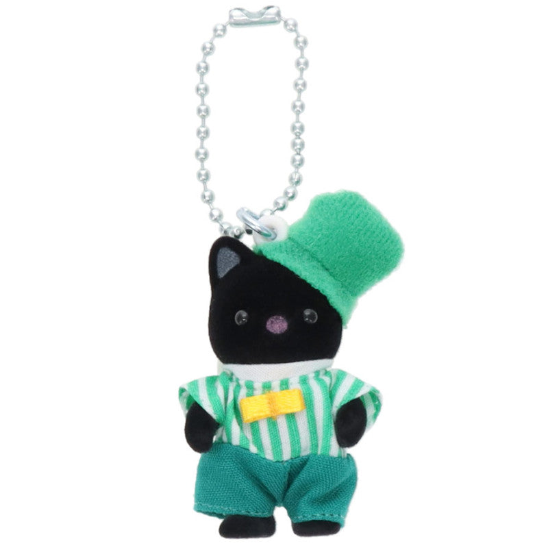 Le porte-clés bébé Chat Bicolore - Emeraude