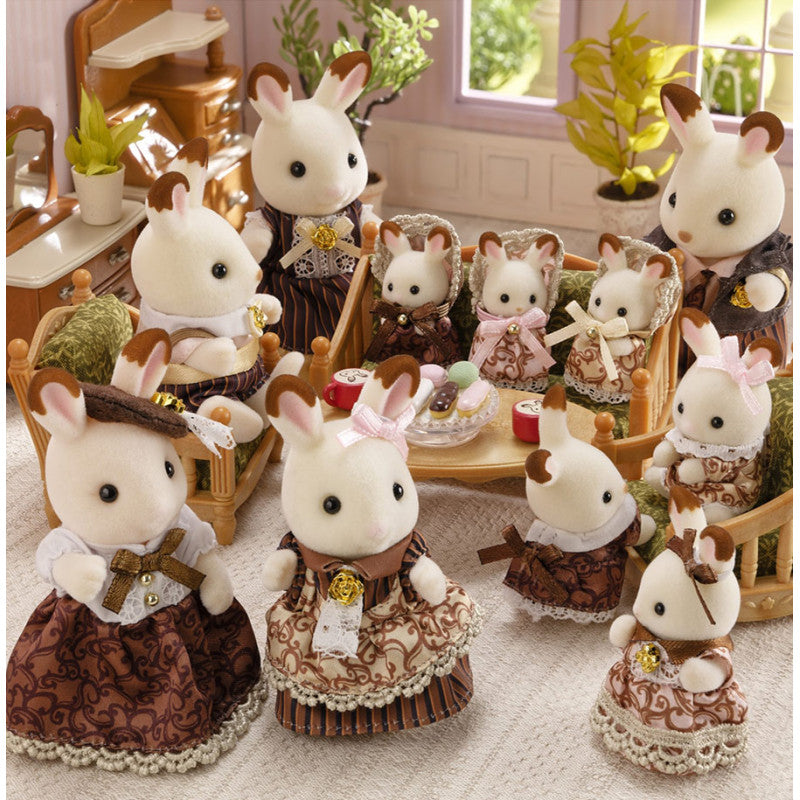Coffret anniversaire - La famille Lapin Chocolat