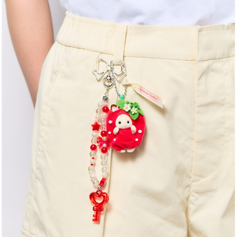 Le porte-clés Fraise des bois