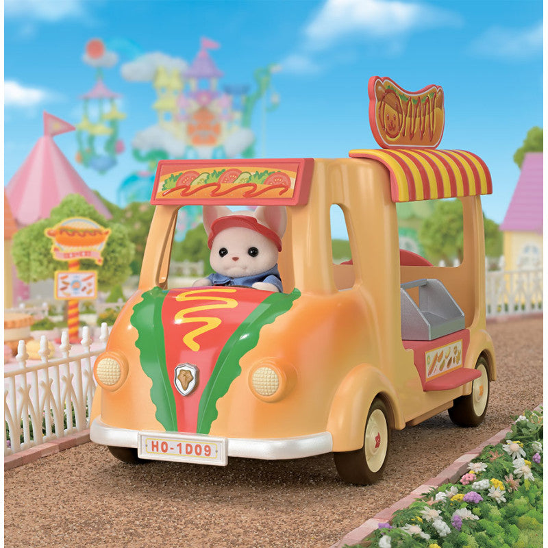 Le camion à hot-dog et le bébé Dalmatien