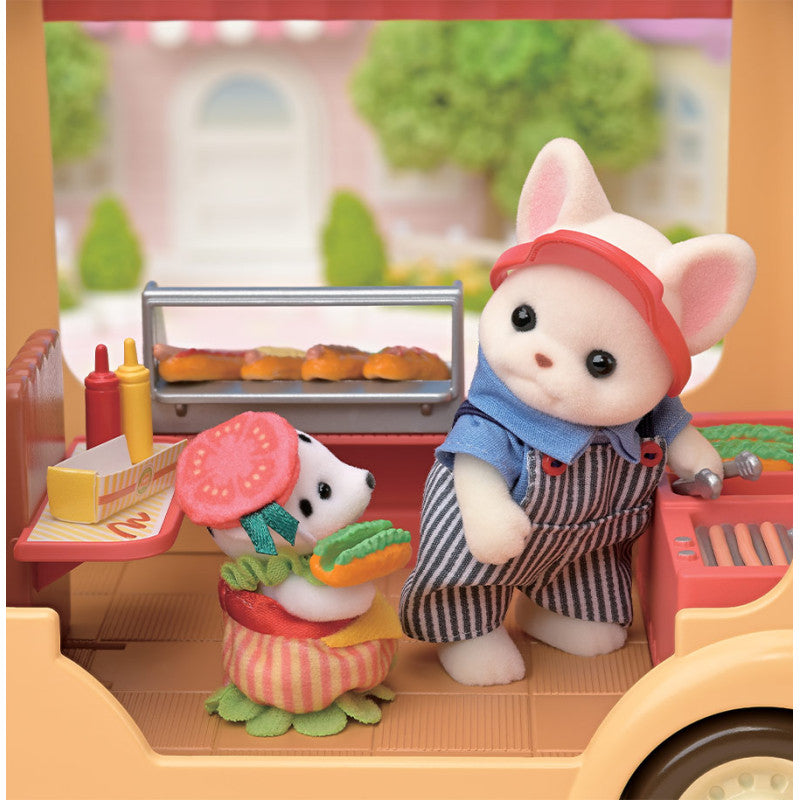 Le camion à hot-dog et le bébé Dalmatien