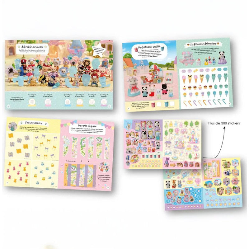 Une journée à Sylvanian Land - Activités et Stickers