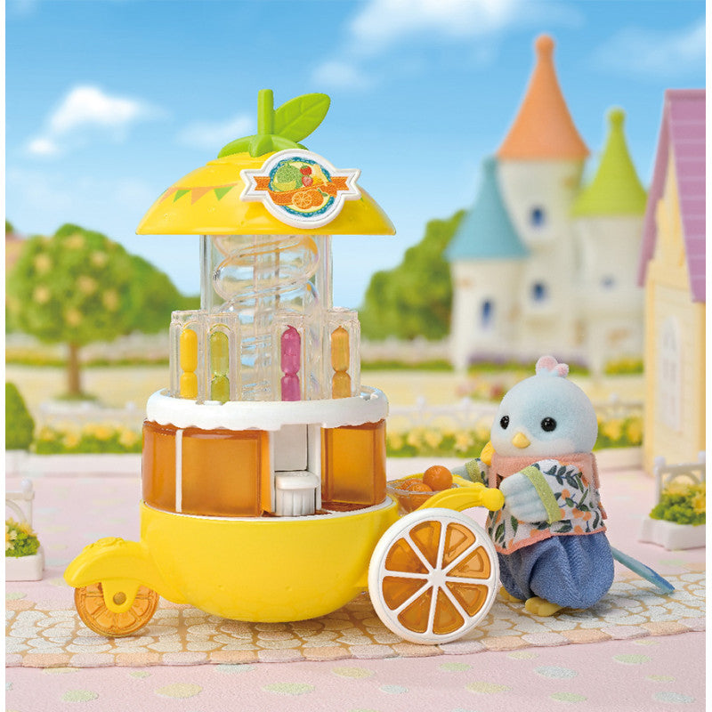 Le stand de jus de fruits