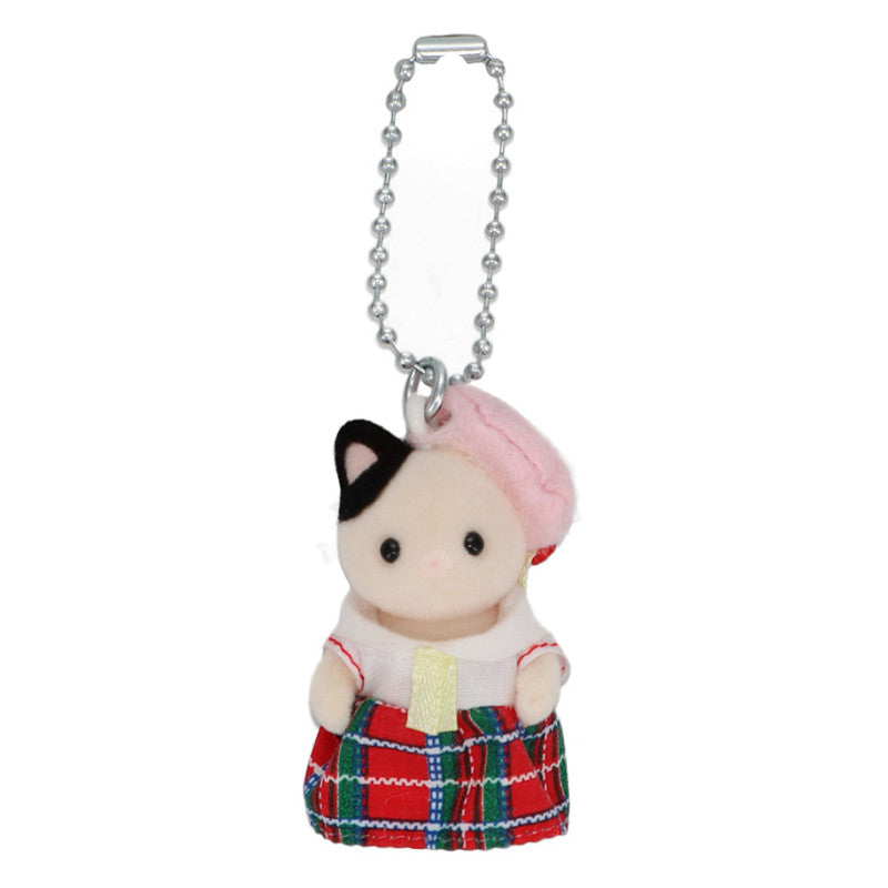 Le porte-clés bébé Chat Bicolore