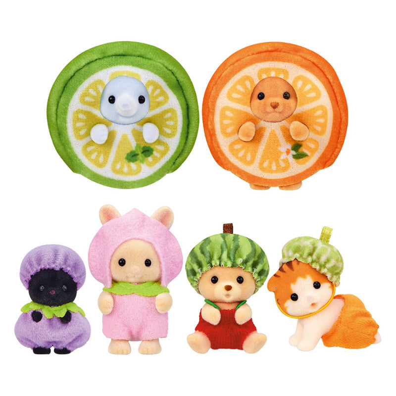Le coffret crèche des bébés - Maison, accessoires et figurine Sylvanian