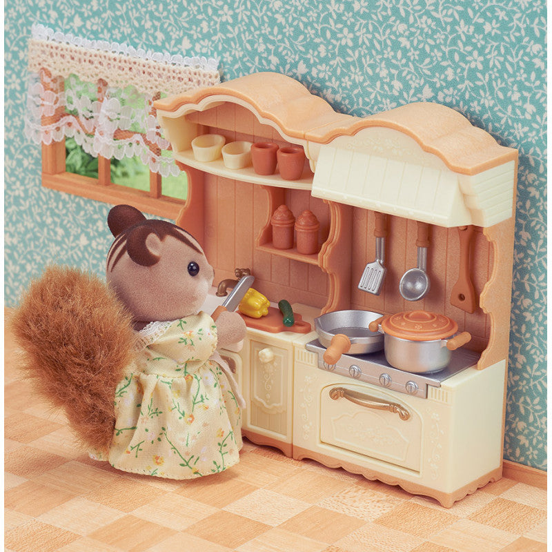 La cuisine aménagée