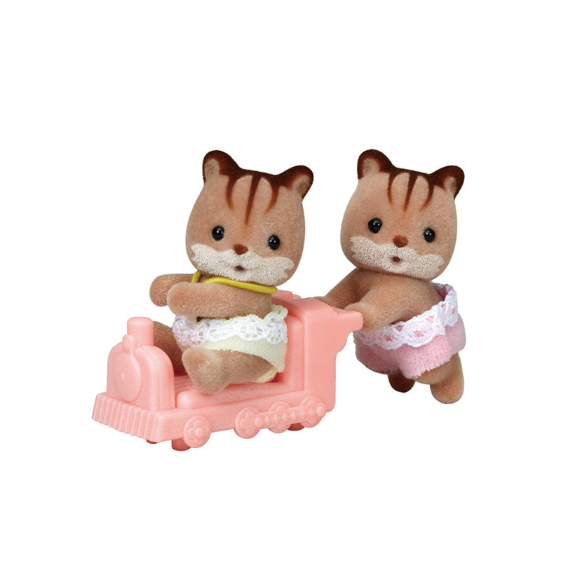 Les jumeaux Écureuil Roux