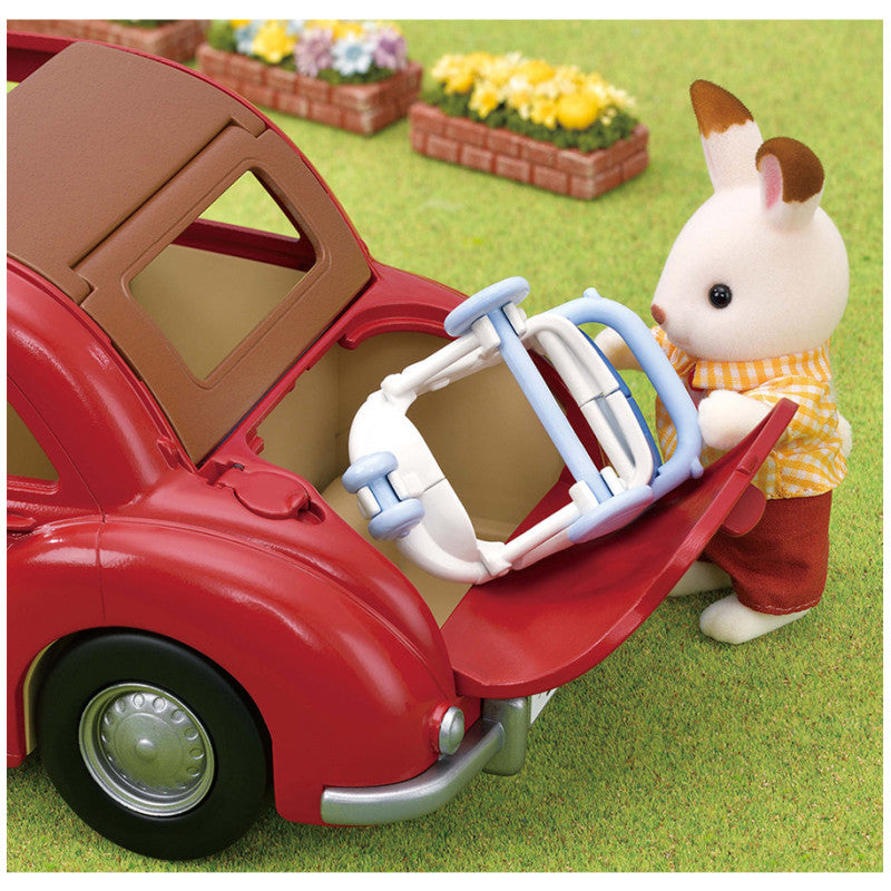 La voiture rouge