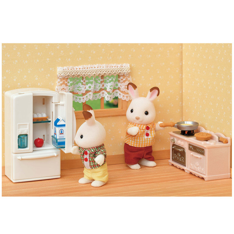 Le set d'ameublement pour cosy cottage et maman Lapin Chocolat