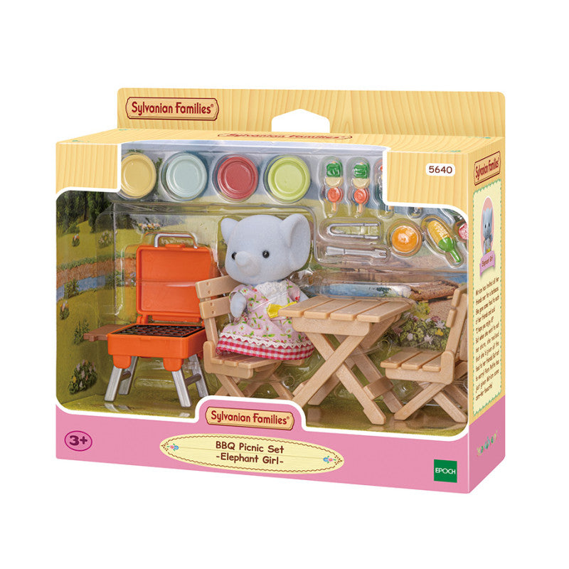 La fille Éléphant et son set de pique-nique