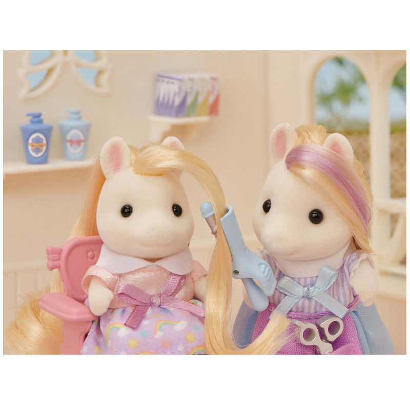 Le salon de coiffure des Poneys