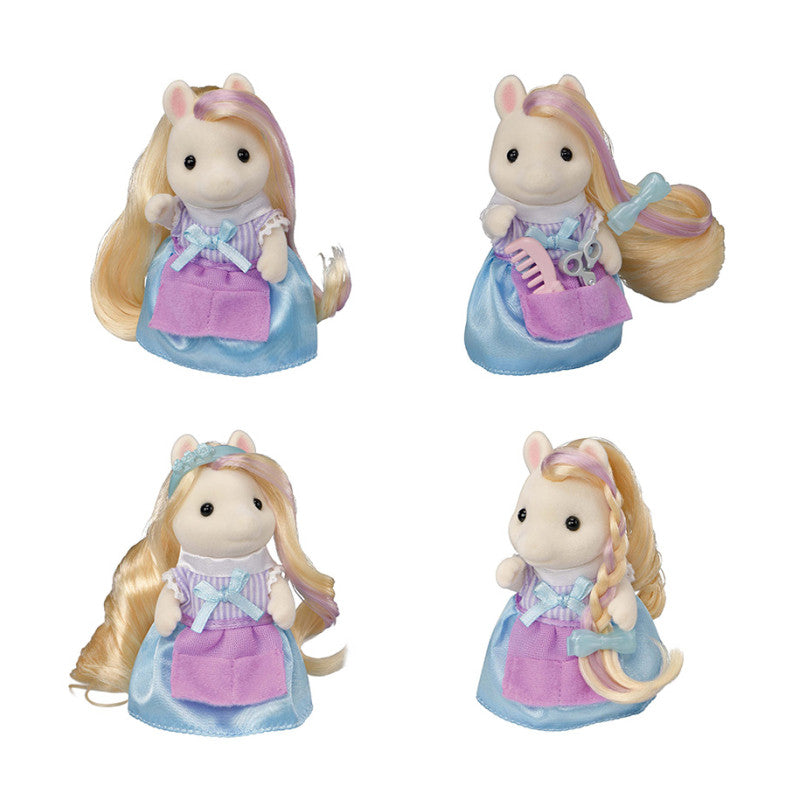 La maman Poney et son kit de coiffure