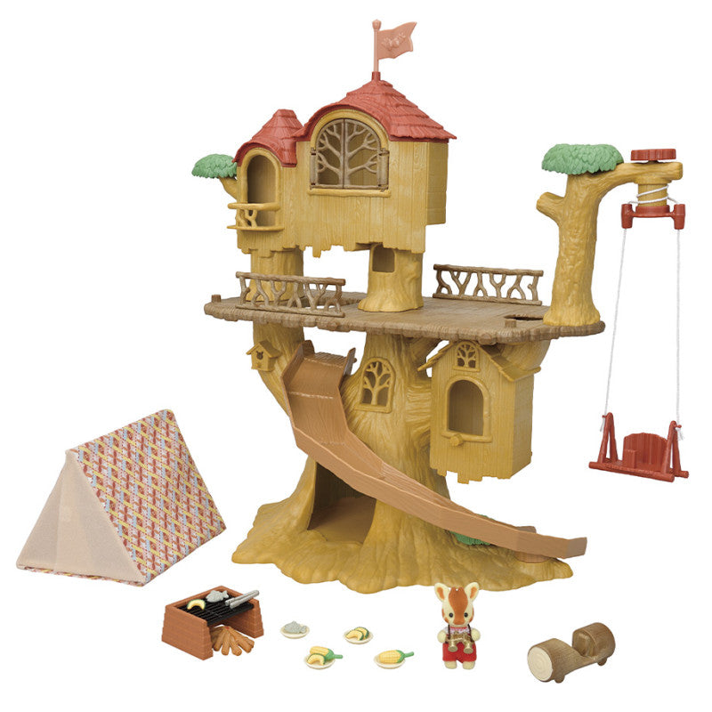 Le coffret cabane dans les arbres et set de camping