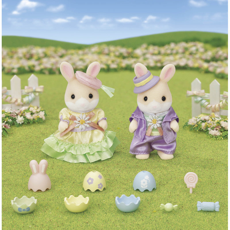 Sylvanian Families Conjunto Cabana Ovo De Páscoa Epoch 5802 - Fabrica Sylvanian Families Conjunto Cabana Ovo De Páscoa Epoch 5802 - Fabrica