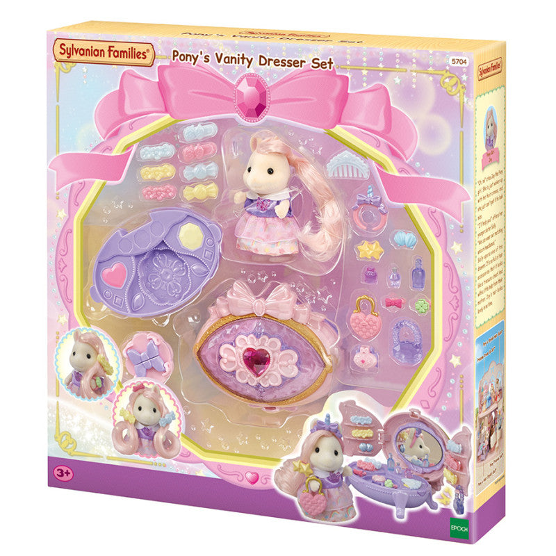 La coiffeuse de la fille Poney