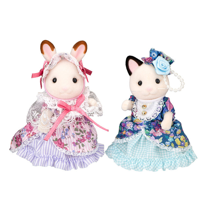 Les sœurs en robes fleuries Edition Liberty