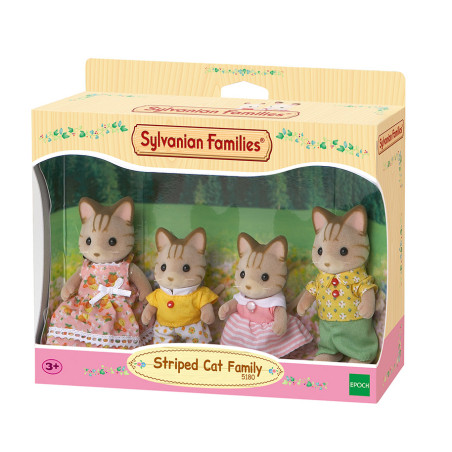 La famille Chat Tigré de Sylvanian Family - 1