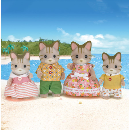 La famille Chat Tigré de Sylvanian Family - 2
