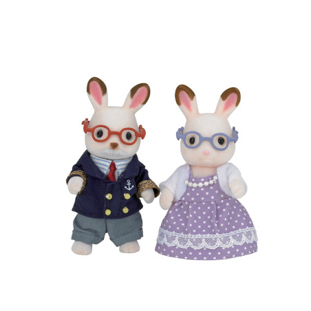 Les grands-parents Lapin Chocolat de Sylvanian Family