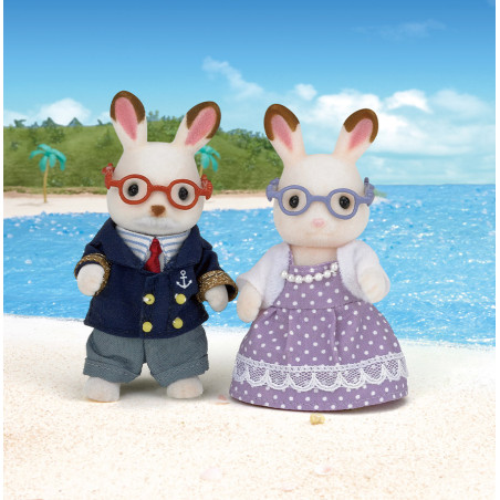 Les grands-parents Lapin Chocolat de Sylvanian Family - 2