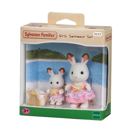 Les sœurs Lapin Chocolat au bord de mer