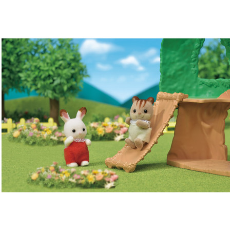 La cabane et Ambrose le bébé Écureuil Roux de Sylvanian Family - 7