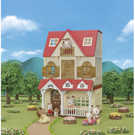 Petite maison de poupée - Maison Framboise Sylvanian Families La maison framboise de Sylvanian Family - 4