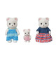 La famille Ours Polaire de Sylvanian Family