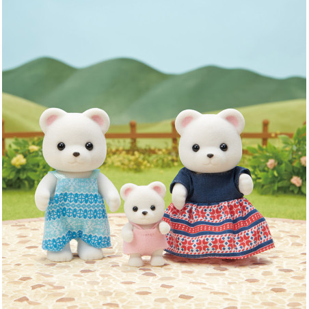 La famille Ours Polaire de Sylvanian Family - 5