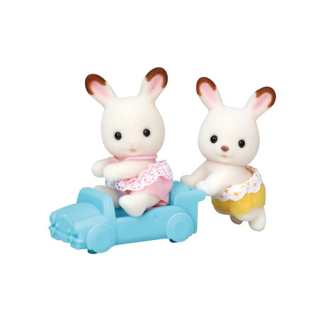 Les jumeaux Lapin Chocolat de Sylvanian Family