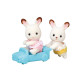 Les jumeaux Lapin Chocolat - Sylvanian Families 0