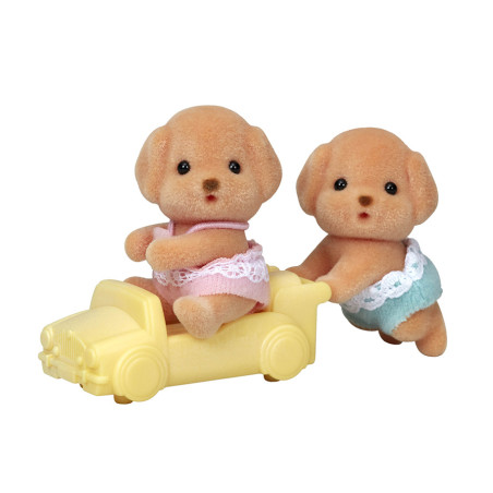 Les jumeaux Caniche de Sylvanian Family