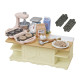 Le meuble de cuisine et accessoires de Sylvanian Family