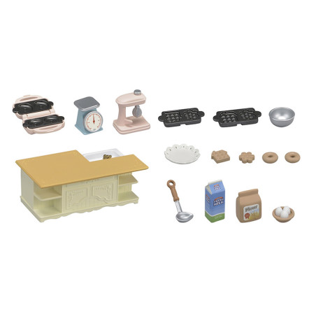 Le meuble de cuisine et accessoires de Sylvanian Family - 1