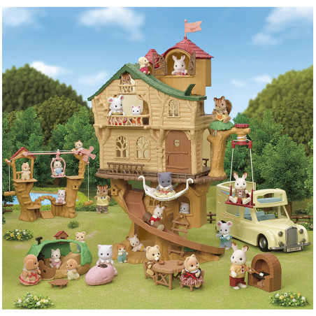 Petite maison de poupée - Cabane dans les arbres Sylvanian Families La cabane dans les arbres de Sylvanian Family - 4