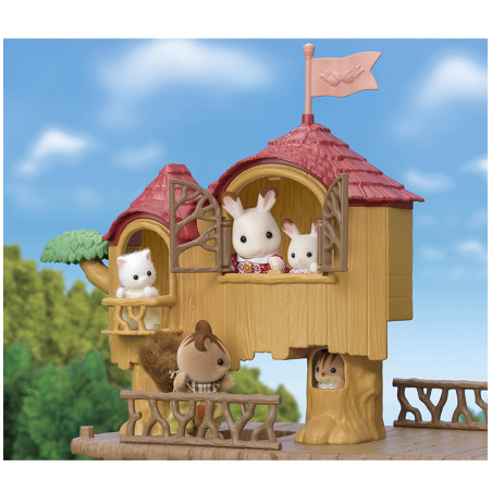 Petite maison de poupée - Cabane dans les arbres Sylvanian Families La cabane dans les arbres de Sylvanian Family - 7