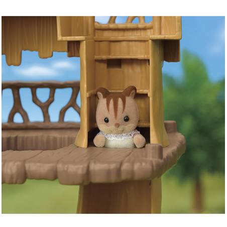 Petite maison de poupée - Cabane dans les arbres Sylvanian Families La cabane dans les arbres de Sylvanian Family - 8