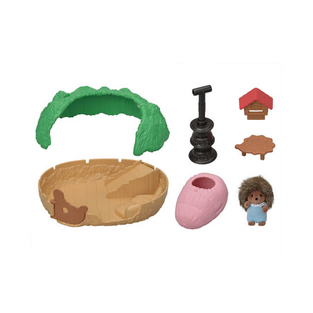 La cachette des bébés et le bébé Hérisson de Sylvanian Family - 1