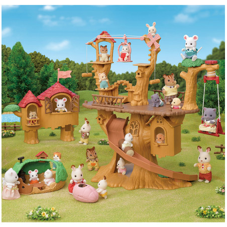 La cachette des bébés et le bébé Hérisson de Sylvanian Family - 4