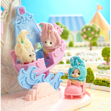 Le trio des bébés en costumes de crèmes glacées de Sylvanian Family - 2