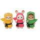 Le trio des bébés en costumes de ninja - Sylvanian Families 0