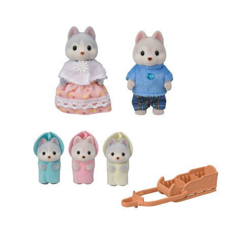 La famille Husky de Sylvanian Family - 1