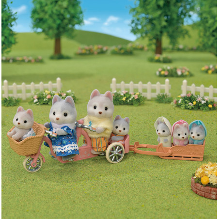 La famille Husky de Sylvanian Family - 3