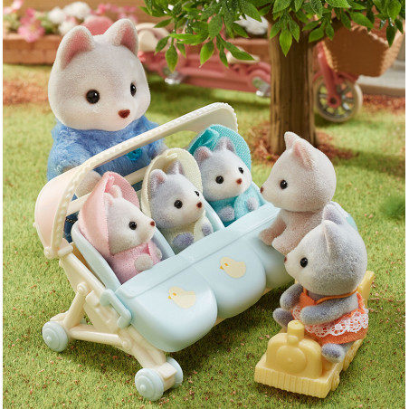 La famille Husky de Sylvanian Family - 4