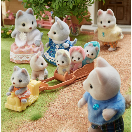 La famille Husky de Sylvanian Family - 6