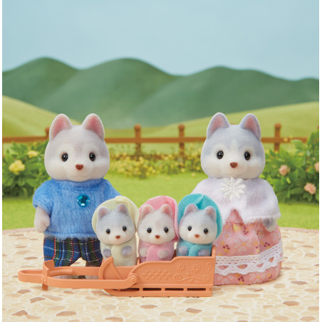 La famille Husky de Sylvanian Family - 7