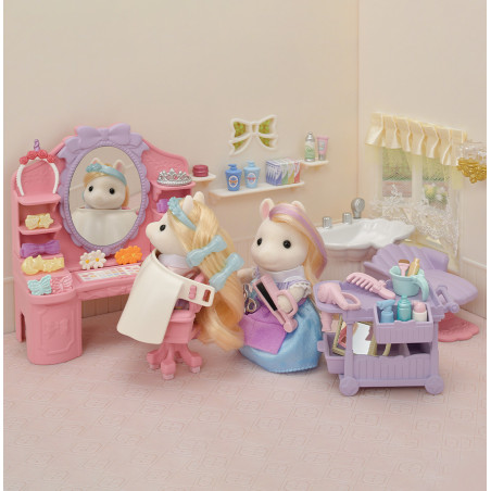 La maman Poney et son kit de coiffure de Sylvanian Family - 7