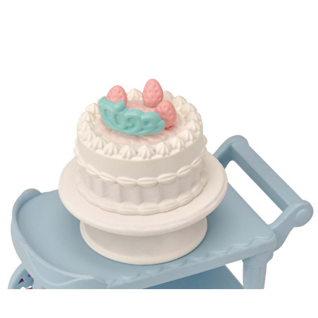 La fille Chat Bicolore et son goûter d’anniversaire de Sylvanian Family - 5