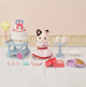 La fille Chat Bicolore et son goûter d’anniversaire de Sylvanian Family - 2