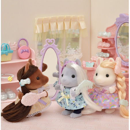 Les amies Poney et leurs kits de coiffure de Sylvanian Family - 2